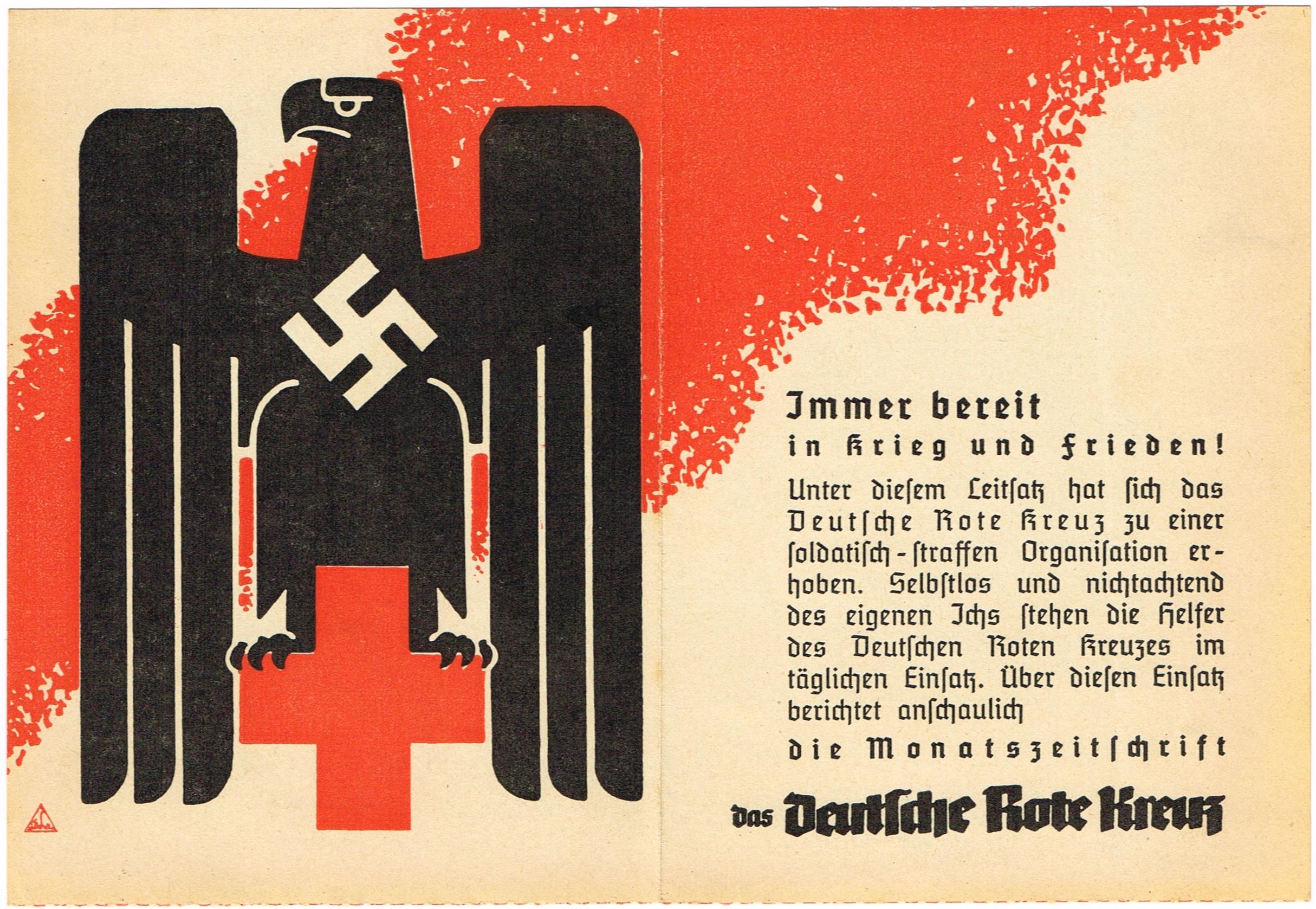 Leaflet : Monatszeitschrift das Deutsche Rote Kreuz